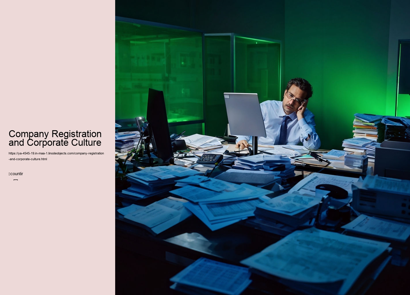 Company Registration and Corporate Culture